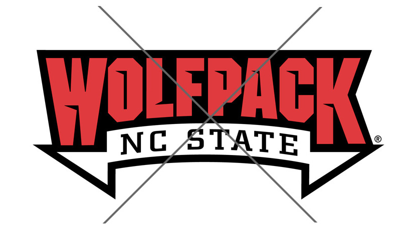Do not use NC State Wolfpack marks  without granted permission.