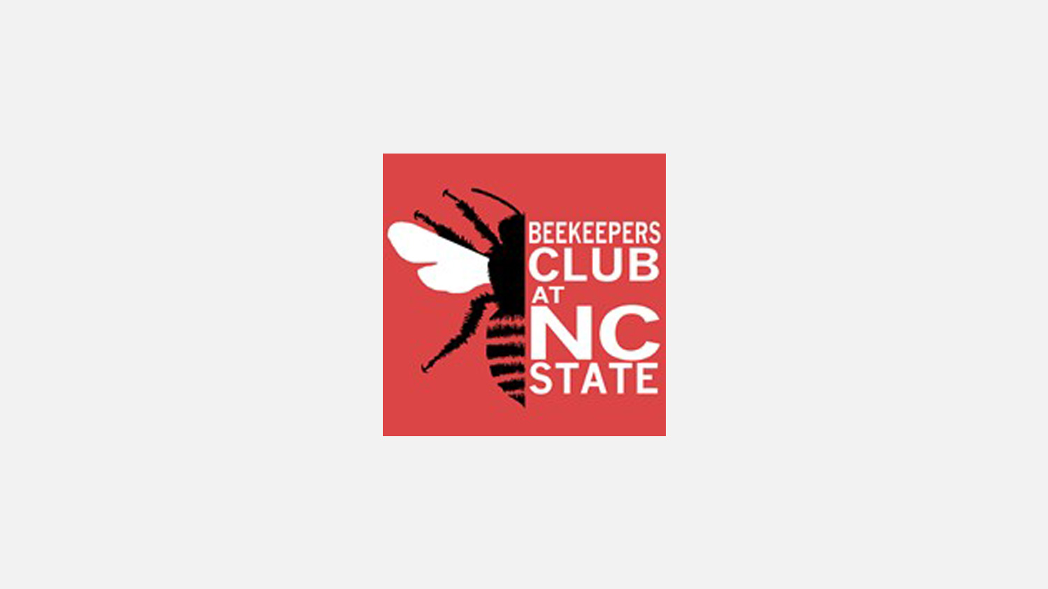 The logo for the Beekeeper Club at NC State.