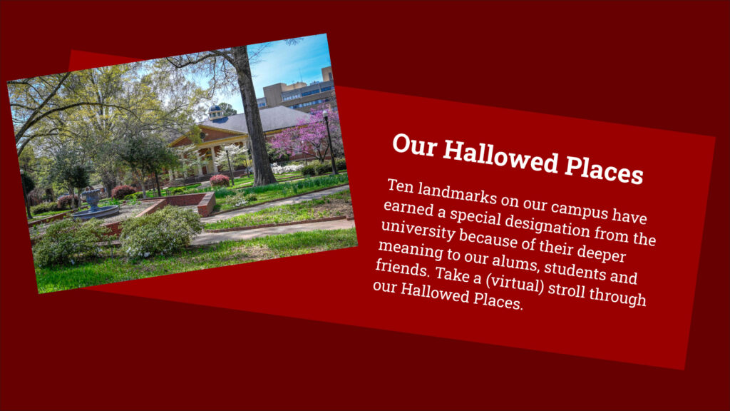 A design element where a photograph and text are tilted in opposite directions.