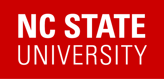 NC State Brick Logo 2x2 Red