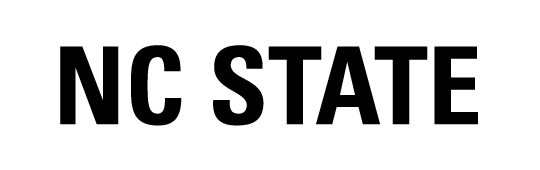 NC State Logo 2x1 Black